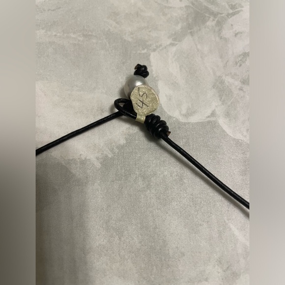 Handmade Pearl & Rope Necklace - NWT - Picture 4 of 5